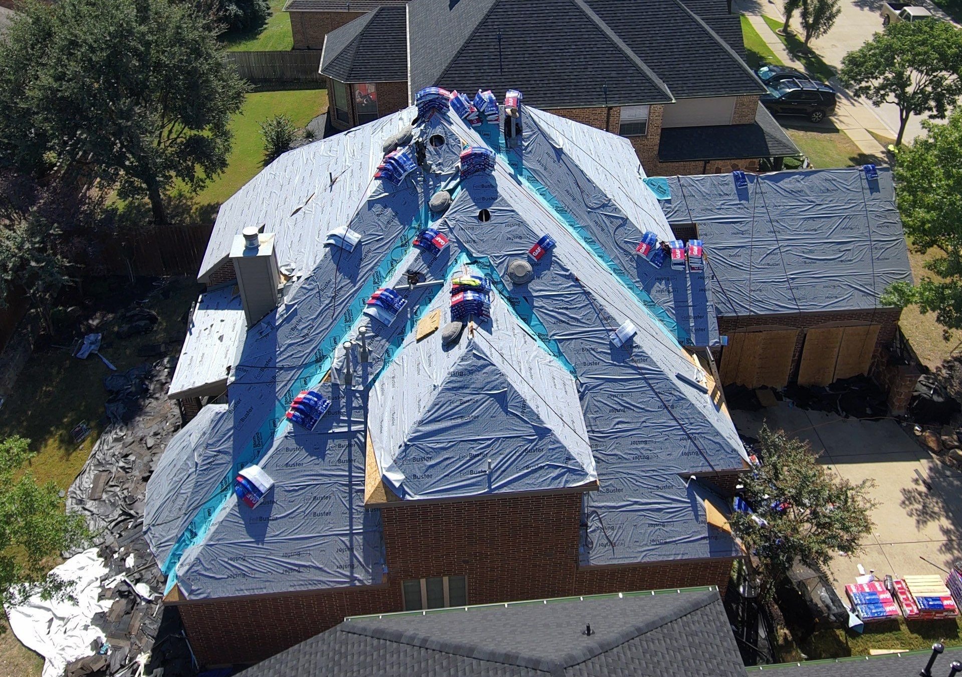 Roof replacement in Fort Worth Texas